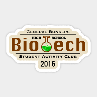 BioTech Club Sticker